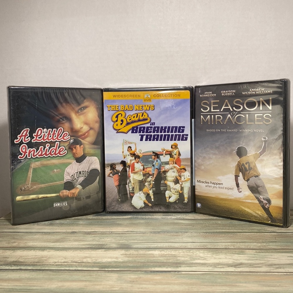 A Little Inside The Bad News Bears Season of Miracles DVD Lot 3